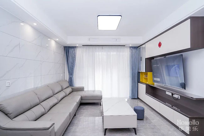 149㎡簡約四居，對生活做減法，對軟裝做加法，實現舒適起居